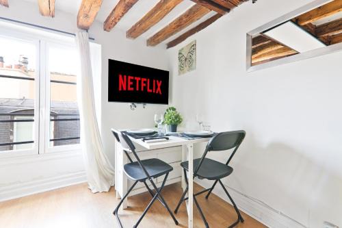 Studio Quartier Saint-Michel Notre-Dame 4 Free Netflix
