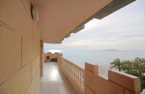 San Javier Apartment | Enchanting Ático Castillo de Mar with Oceanfront Pool Views