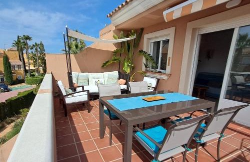Vera Beach Apartment | Oceanfront Ático Chipre: Guest Rated 9.8 with Pool Access