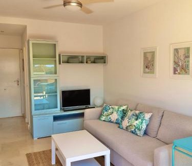 Marina de Casares Apartment | Stylish Penthouse with Terrace Steps from Casares Beach