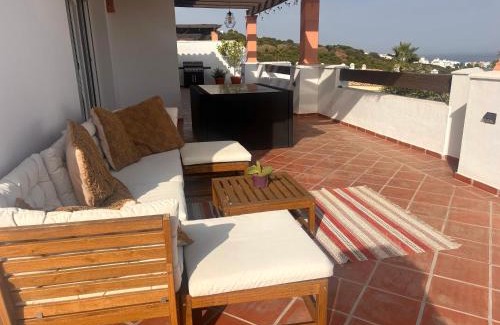 San Roque Apartment | Attractive Penthouse with Scenic Views and Pool Access