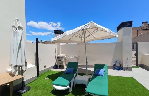 Benajarafe Apartment | Oceanfront Ático en Benajarafe with Pool & Exceptional Views