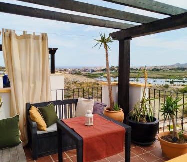 Vera Apartment | Ático premium con vistas al mar y a la laguna del Salar