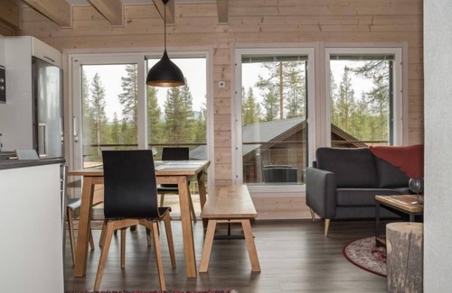 Akaslompolo House | Indulge at Äkäsmartti by Interhome: Top-Rated Lake View Escape