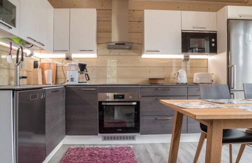 Akaslompolo House | Indulge at Äkäsmartti by Interhome: Top-Rated Lake View Escape