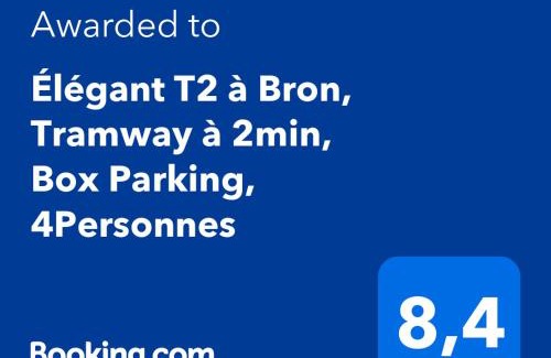 Bron Apartment | Elegant T2 in Bron with Private Parking & Top Ratings