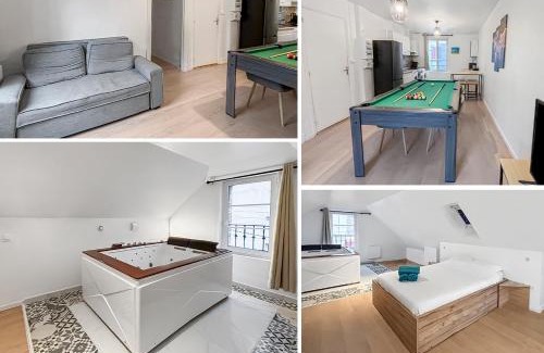 Saint-Quentin House | Relax at Privée: Jacuzzi, Sauna & Fun Games Await