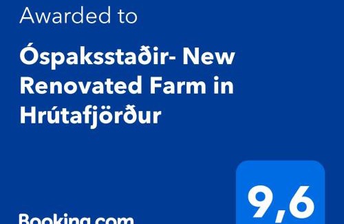Stadur Villa | Discover Óspaksstaðir: Newly Renovated Farm Retreat
