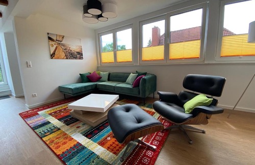 Eichwalde Apartment | Experience Eichwalde: Top-Rated Stay with Kitchen Amenities