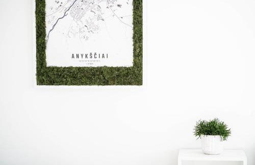 Anyksciai Apartment | Guest Rated 9.7: Čia gera Studio - Family-Friendly Stay