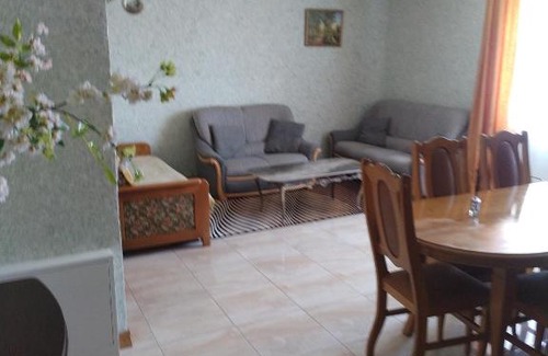 Silute Apartment | Family-Friendly Stay at Šilutė: Explore French and Spanish