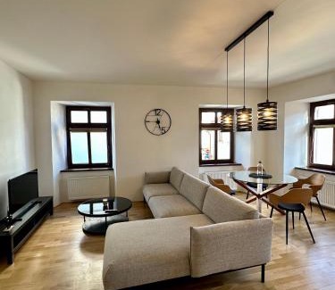 Tabor Apartment | Široká Apartment: Guest Rated 9.8, Pet & Child Friendly