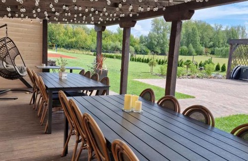 Sniuraiciai House | Experience Relaxation at Žaliūkių pirtis with Hot Tub Access