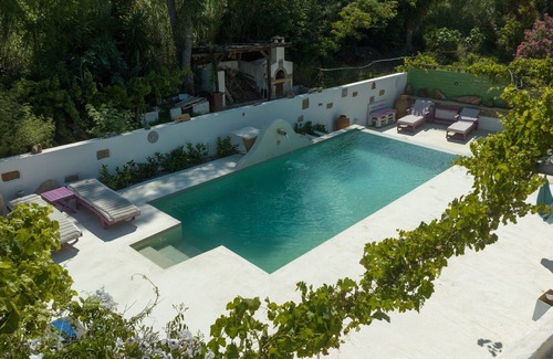 Kallithea Villa | Discover The Oliveyard House: Poolside Retreat with Views
