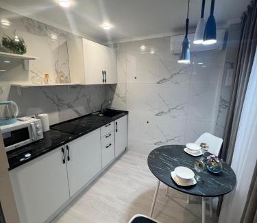 Karagandy Apartment | Child-Friendly Retreat at Алиханова 10А for Your Stay