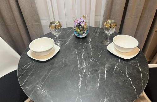 Karagandy Apartment | Child-Friendly Retreat at Алиханова 10А for Your Stay