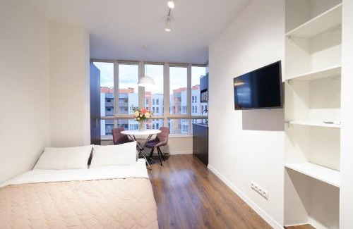 Svyatoshyns'kyi District Apartment | Eco-Friendly MYFREEDOM Apartments near Metro Nivki