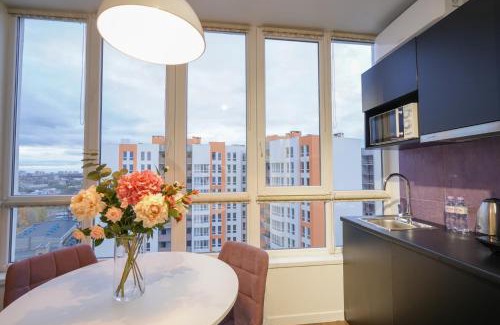 Svyatoshyns'kyi District Apartment | Eco-Friendly MYFREEDOM Apartments near Metro Nivki