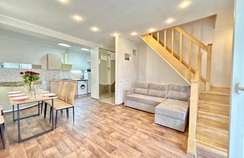 Petrovskoye Apartment | Modern Apartments Near Tetris Business Center, 9.2/10 Rated