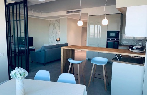Sovetsky City District Apartment | Guest Rated: 10/10 at Апартаменты ЖК Лазурные небеса