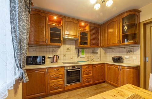Sovetsky City District Apartment | Discover Апартаменты на Штеменко: Wheelchair Accessible Stay