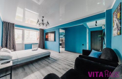 Petropavlovsk Apartment | Elegant Sapphire Apartments in the Heart of the City