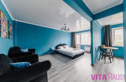 Petropavlovsk Apartment | Elegant Sapphire Apartments in the Heart of the City