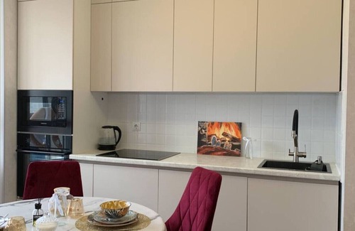 Nur-Sultan Apartment | Modern Apartments with Cultural Touches for Family Stays