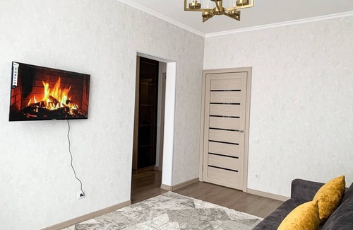 Nur-Sultan Apartment | Modern Apartments with Cultural Touches for Family Stays