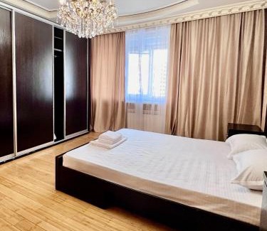 Nur-Sultan Apartment | Ideal 2-Bedroom Apartment with Views of Bayterek