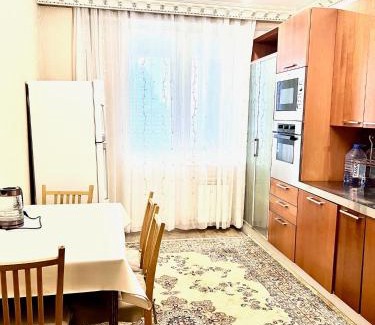 Nur-Sultan Apartment | Ideal 2-Bedroom Apartment with Views of Bayterek