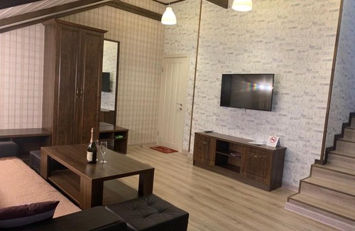Arkhangelsk Apartment | Highly Rated Apart House: Unwind with Pool and Hot Tub