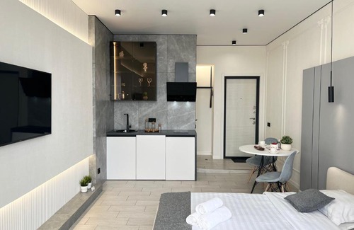 Pavlodar Apartment | Family-Friendly Stay at Апартаменты SMART №4 in Comfort
