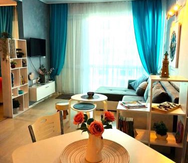 Sarafovo Apartment | Cozy BLUE SUMMER Apartment - Near the Beach, Rated 9.7