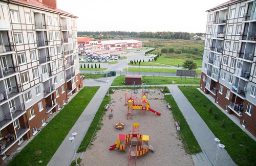 Svetlogorsk Apartment | Highly Rated Балтийская студия with Ocean View & Hot Tub