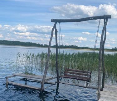 Volyn Oblast House | Relaxing Getaway at Берег Світязя with Oceanfront Views