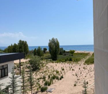 Cholpon-Ata Apartment | Beachfront Haven at Берег-4 with Private Beach Access