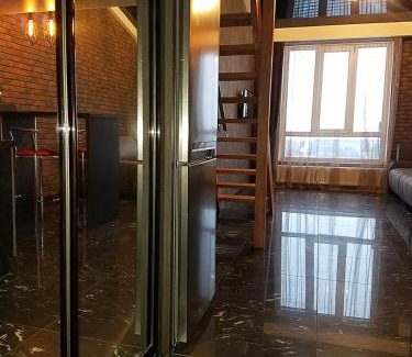 Petrovskoye Apartment | Loft-Style Two-Level Apartment with Breakfast & Pet-Friendly