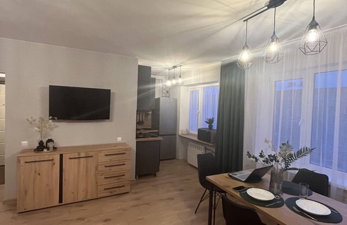 Narva Apartment | Central Hotel in Narva: Steps from Shopping & the Castle