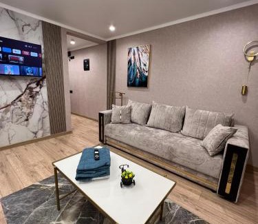 Karagandy Apartment | Welcoming Гоголя 41: Ideal for Child-Friendly Getaways