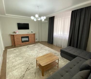 Atyrau Apartment | Modern Two-Bedroom Business Apartments at ЖК Томирис