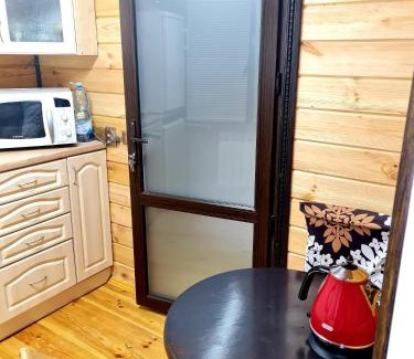 Holosiivskyj Apartment | Cozy 2-Room Wooden Cabin - Pet Friendly & Top Rated