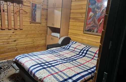 Holosiivskyj Apartment | Cozy 2-Room Wooden Cabin - Pet Friendly & Top Rated