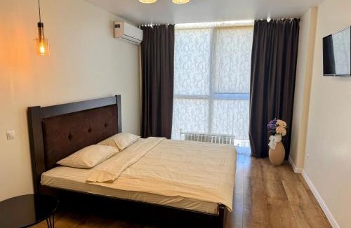 Rivne Apartment | Designer Renovation & VIP Center with On-Site Charging