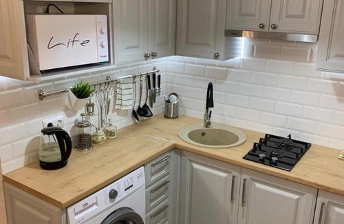 Borovichi Apartment | Euro Two-Bedroom Retreat: Guest Rated 10/10!