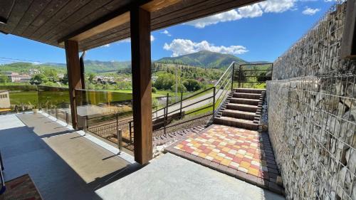 Volovets House | Eco House Vololets: Oceanfront Retreat with Pool Access