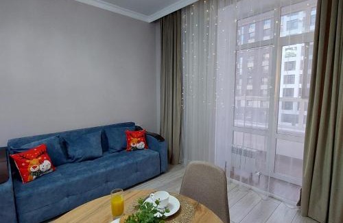 Yesil District Apartment | Ideal Stay at ЖК Алпамыс, Close to the Airport