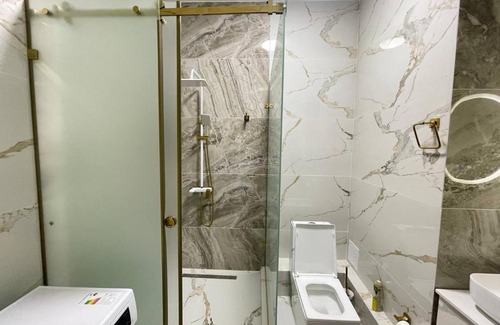 Shymkent Apartment | Business-Class Apartment: Pet and Child Friendly Retreat