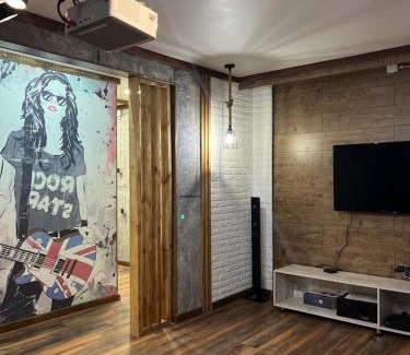 Karagandy Apartment | Stylish Loft Apartment for Guests in Karaganda