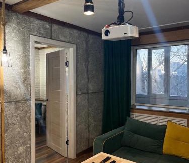 Karagandy Apartment | Stylish Loft Apartment for Guests in Karaganda